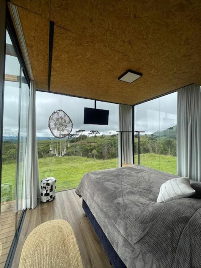 Casa De Vidro Apartment Alfredo Wagner Bagian luar foto