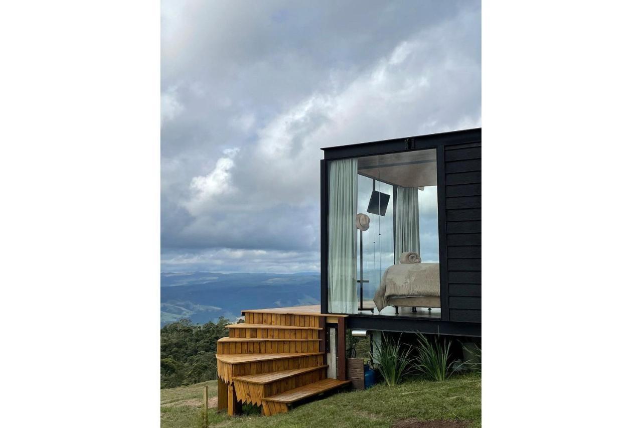 Casa De Vidro Apartment Alfredo Wagner Bagian luar foto